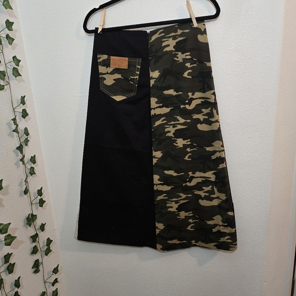 AUBRUINO Upcycled Skirt Medium NWT - Picture 7 of 16